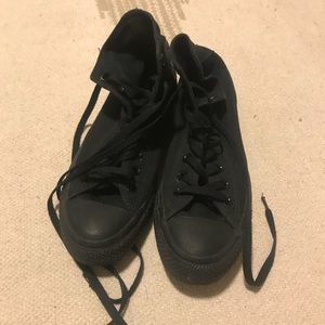 Black Hi Top Converse